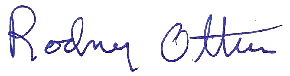 Rodney Ottum signature